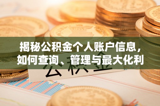 清苑揭秘公积金个人账户信息，如何查询、管理与最大化利用